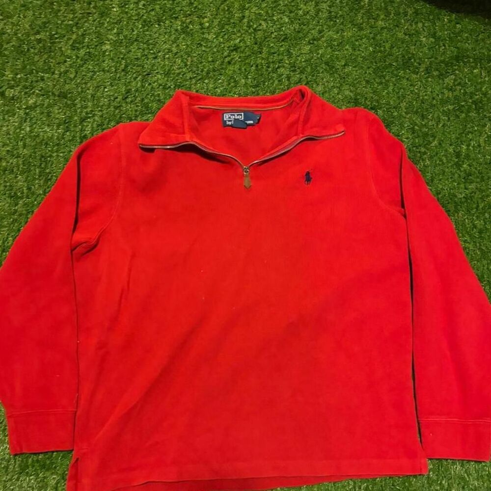 Polo-ralph-lauren Men's Red and Orange Sweatshirt